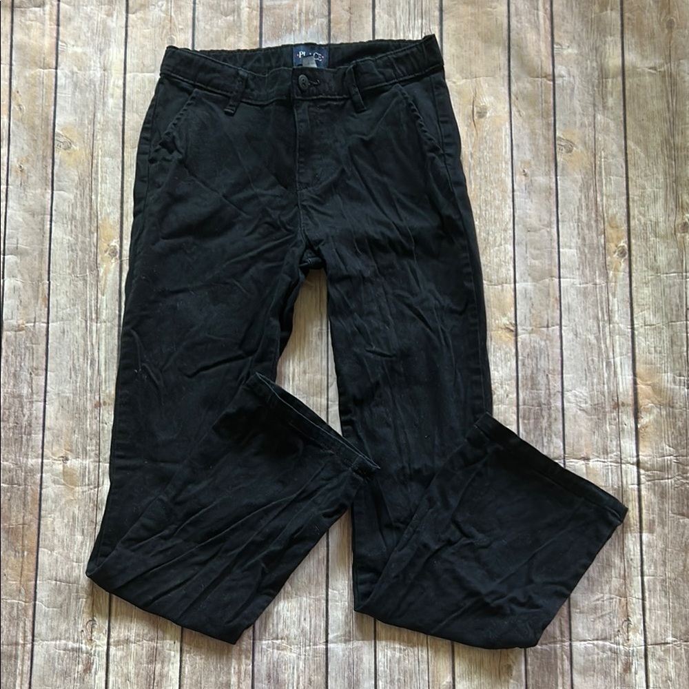 Place Black Chinos Versatile Straight-Leg